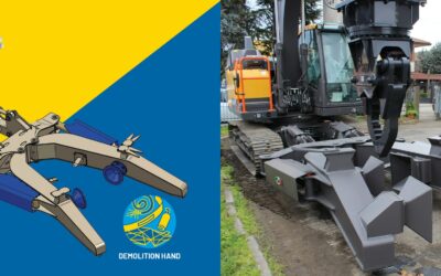 Demolition Hand DH30: Separate, demolish and recover in just 20 minutes
